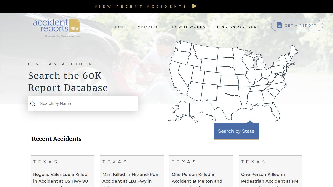 Find an Accident - Accident Reports Now